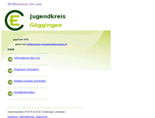 Tablet Screenshot of goeggingen.sv-ec.de